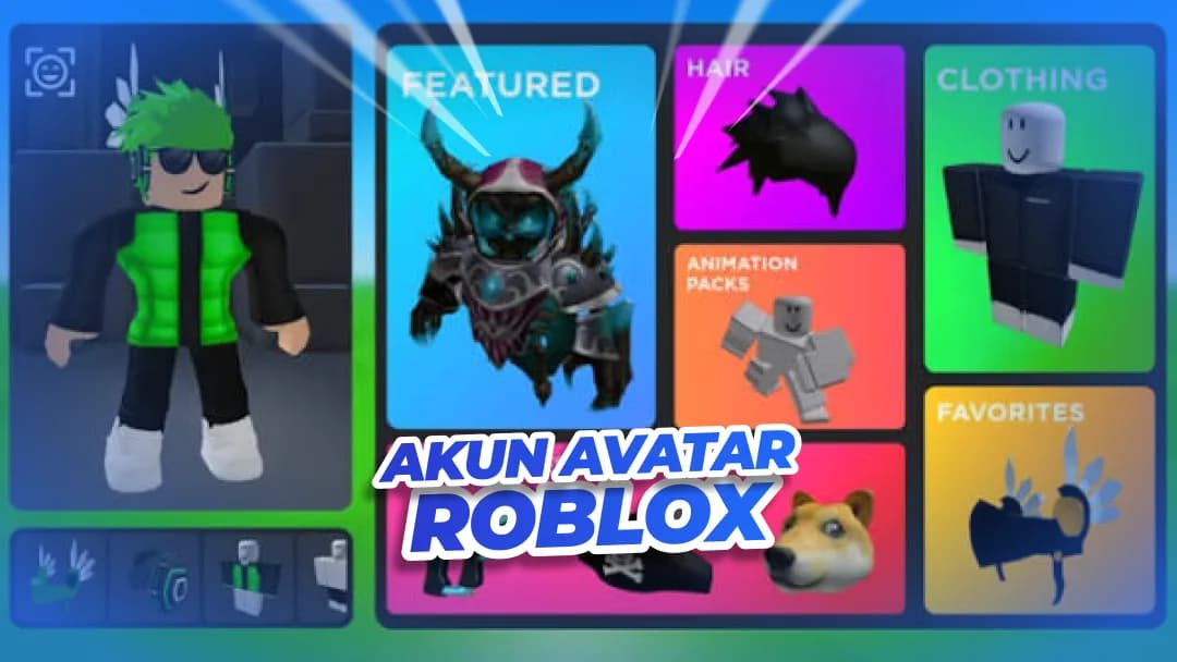 Akun Roblox Avatar Bagus cover image